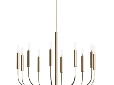 ED Ellen DeGeneres Brianna Chandelier 3D model