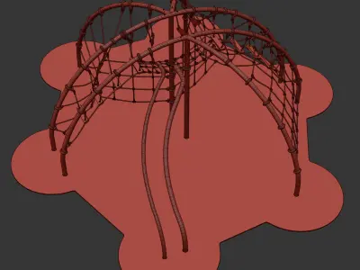 kids playground THE DOME JMA-0732 3D model