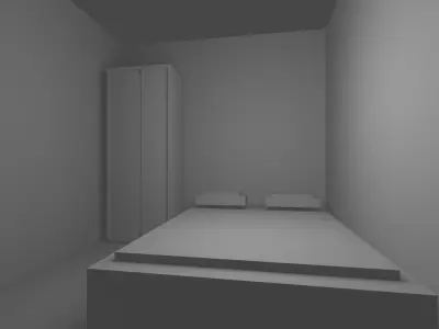 House 001 Low-poly 3D model
