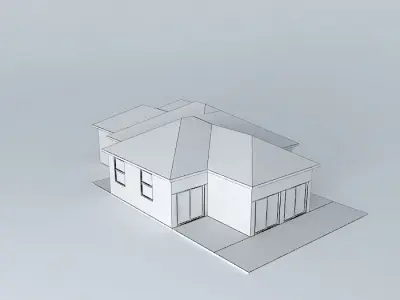 Rustic Cabin Free 3D model
