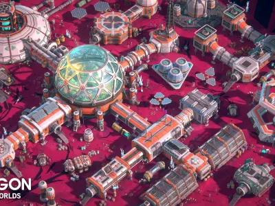 POLYGON - Sci-Fi Worlds Low-poly 3D model