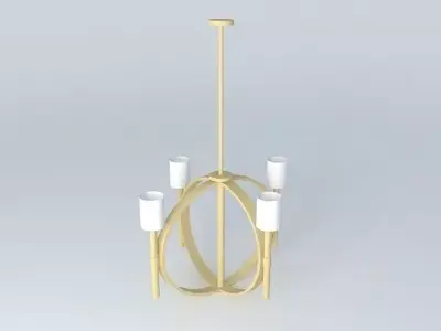 Hinkley Lighting Margeaux 5 Light Chandelier Free 3D model