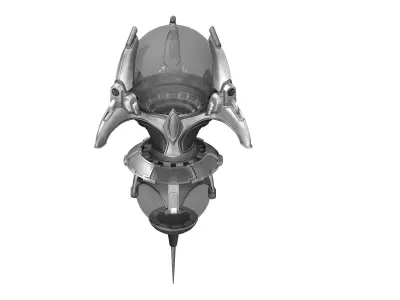 Sci Fi Building-Particle Producer 01 3D model