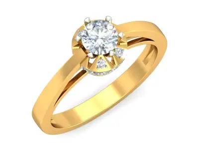 Women Ring  Render 3dm STL OBJ FBX Details 3D print model 258