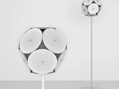 Floor lamp 3D model 119
