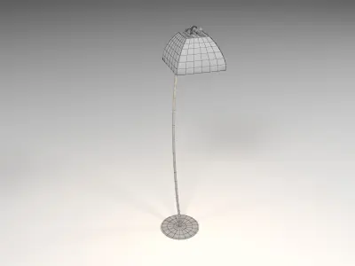 Aladino Floor Lamp Armani Casa 3D model