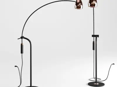 Hercules Table Lamp 3D model