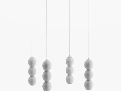 Cattelan Italia Zanziball Ceiling lamp 3D model