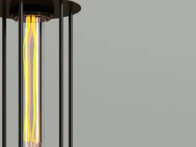 Hanging  lamp LOFT HOUSE P-126 3D model