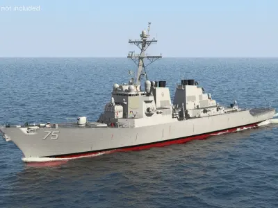  Destroyer Warship Donald Cook DDG-75 