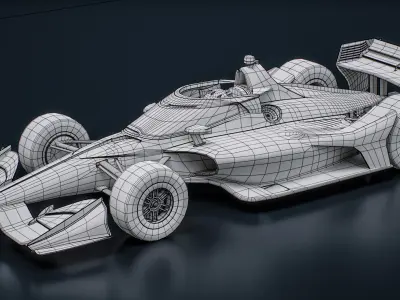  Dallara DW12 UAK-18 2025 High Downforce 