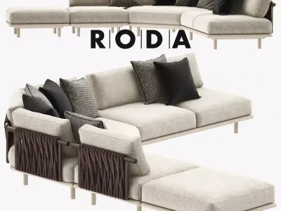 RODA - EDEN Sofa Composition 01 3D model
