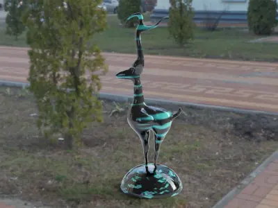 DEER STATUE  3D print model