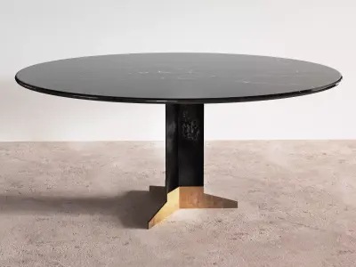Dining Table 3D model 20