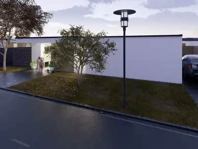 Family House 2 3D model