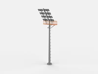 Stadium Lights  3D model