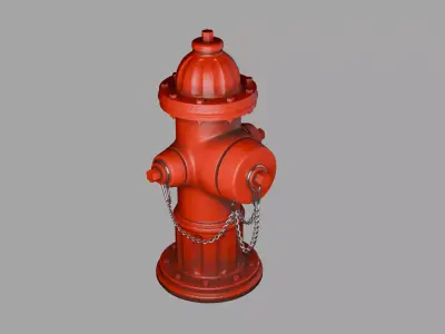Fire Hydrant 3D model