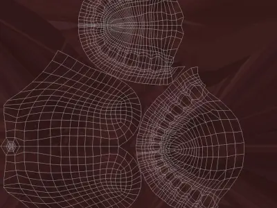  Grey Alien PBR Rigged 