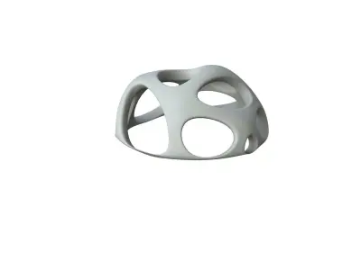 SciFi Cube Object No 54784 Low Poly Shape Low-poly 3D model