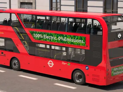  BYD Routemaster Double Decker Rigged 