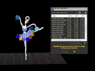  Dancing girl Texture