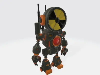 Nuclear robot 3D model