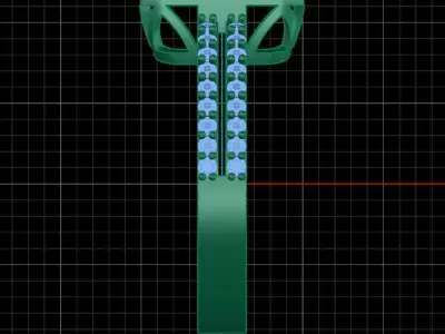 Jewelry ring 442 3D print model