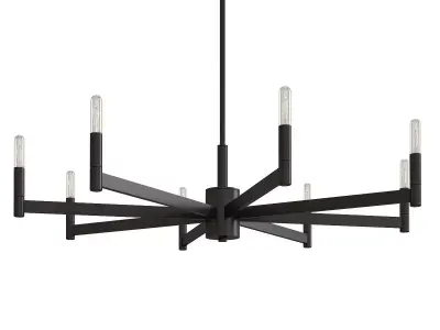 Erzo Chandelier Low-poly 3D model