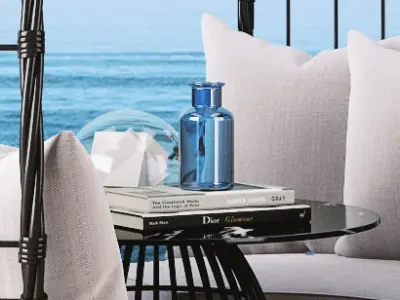 Bamboo Day Bed - Grassitup 3D model