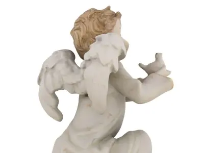 Angel christmas decoration 3D model