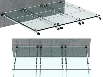 GALSS VISOR AND CANOPY A 3D Model Pack