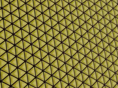 Greenish Sci-Fi Wall PBR Seamless Texture