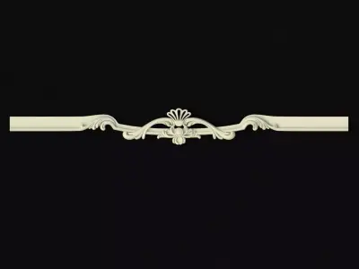 dekor decorative border 3D model