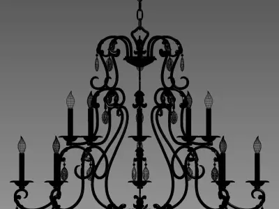 Silver Leaf Carlton 3D model