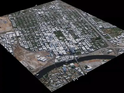 Sacramento - USA 3D model