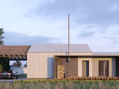 small buildings 3D Model Pack