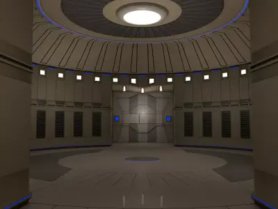 Sci Fi Room  3D model