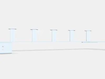 ENUDDEN Hanger for door Low-poly 3D model