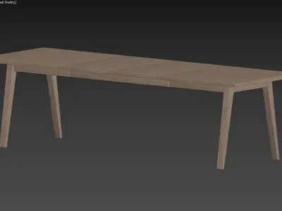 table A Line 3D model