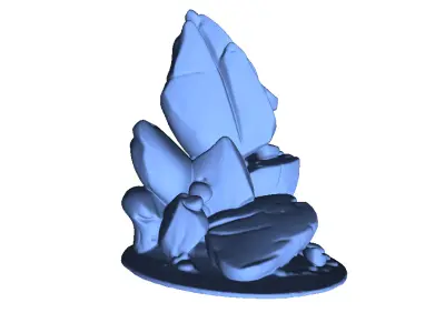 Rock 4 3D print model