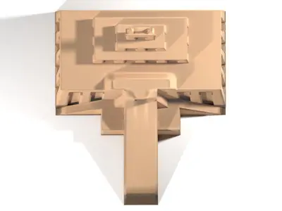 Ziggurat of Ur 3D model