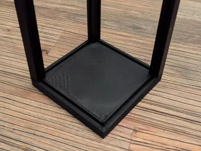 3D printable Minecraft inspired lantern lamp 3D print model