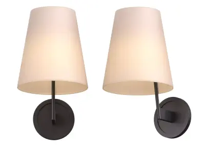 Corniche Sconce Low-poly 3D model