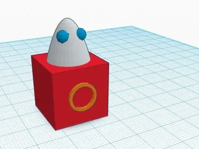 Tinker Blob Free 3D print model