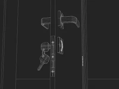 Door - Interior Door 3D model
