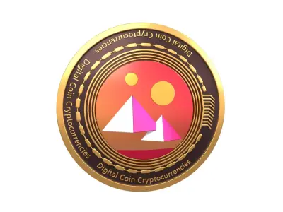 Decentraland Coin v3 001 3D model