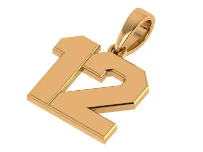 custom Pendant 3D print model