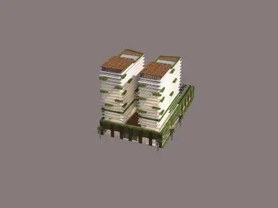 New York City Exterior Building 3D model