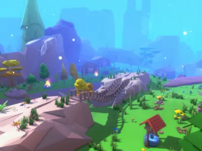 POLYPACK Nature Pack - Low Poly 3D Art Low-poly 3D model