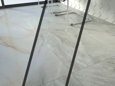 FLAVIKER SUPREME GOLDEN CALACATTA SILVER DREAM Set 02 3D model